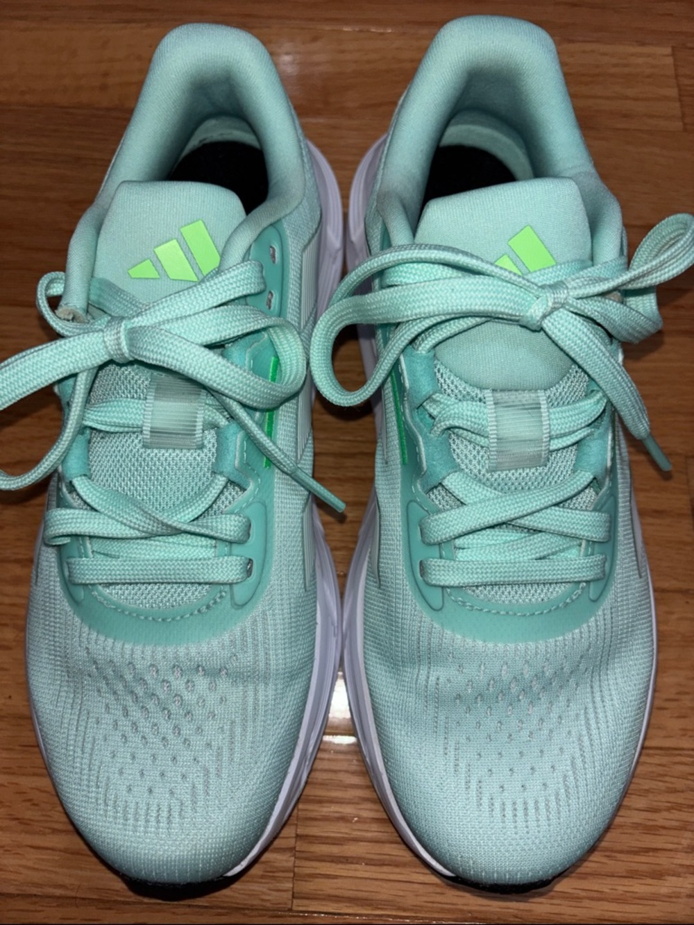 adidas Women's Mint Green Athletic Sneakers